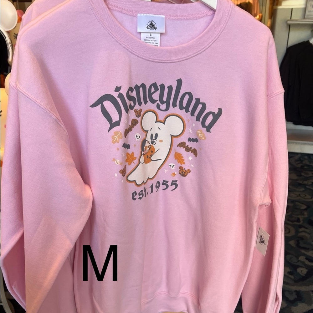 Disney  Mickey Ghost pink sweatshirt